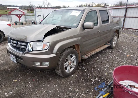 2010 Honda Ridgeline Rtl from USA, damaged, VIN 5FPYK1F50AB008292